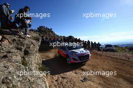 26.04.2015 - Hayden PADDON (NZL) - John KENNARD (NZL), Hyundai i20WRC, HYUNDAI Motorsport N 22-26.04.2015 FIA World Rally Championship 2015, Rd 4, Rally Argentina, Carlos Paz, Argentina