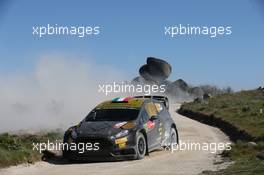 Lorenzo Bertelli,  Mitia Dotta (Ford Fiesta WRC, #37) 21-24.5.2015. World Rally Championship, Rd 5, Rally Portugal, Matosinhos, Portugal