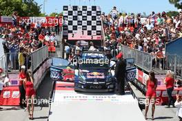 Andreas Mikkelsen ,Ola Floene (Volkswagen Polo R WRC, #9 Volkswagen Motorsport II) 21-24.5.2015. World Rally Championship, Rd 5, Rally Portugal, Matosinhos, Portugal