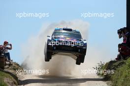 Sebastien Ogier, Julien Ingrassia (Volkswagen Polo WRC #1, Volkswagen Motorsport) 21-24.5.2015. World Rally Championship, Rd 5, Rally Portugal, Matosinhos, Portugal