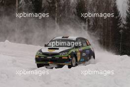 Simone Tempestini (ITA) Matteo Chiarcossi (ITA), Subaru Impreza 12-15.02.2015. FIA World Rally Championship 2015, Rd 2, Rally Sweden, Karlstad.