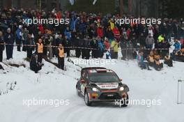 Robert Kubica,  Maciej S zczepaniak (Ford Fiesta RS WRC, #16RK M-Sport World Rally Team) 12-15.02.2015. FIA World Rally Championship 2015, Rd 2, Rally Sweden, Karlstad.