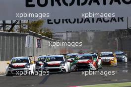 start race 1 19.04.2015. World Touring Car Championship, Rounds 3 and 4, Marrakech, Morocco.