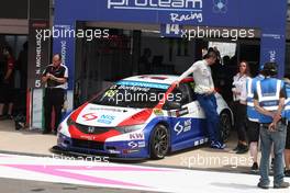 Dusan Borkovic (SRB), Honda Civic, Proteam Racing 18.04.2015. World Touring Car Championship, Rounds 3 and 4, Marrakech, Morocco.