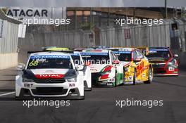 start race 2 19.04.2015. World Touring Car Championship, Rounds 3 and 4, Marrakech, Morocco.