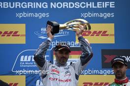 Winner race 2 Yvan Muller (FRA), Citroen C-Elys&#xe9;e WTCC, Citroen Total WTCC 15-17.05.2015 World Touring Car Championship, Rd 7 and 8, Nordschleife, Nurburging , Germany
