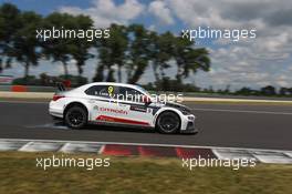Race, Sebastien Loeb (FRA) Citroen C-Elysee WTCC, Citroen Total WTCC 21.06.2015. World Touring Car Championship, Rounds 11 and 12, Slovakia Ring, Bratislava, Slovakia.