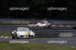 #64 Black Falcon Team TMD Friction, Porsche 991 GT3 Cup: Arturo Devigus, Andreas Weishaupt, Alexander Josef Boquoi Toril, Hannes Plesse. 25.-29.05.2016 Nürburging 24 Hours, Nordschleife, Nurburging, Germany, Race.