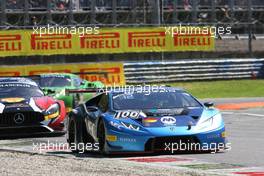 Max Van Splunteren (NDL), Jeroen Mul (NDL), Louis Machiels (BEL), Lamborghini Huracan GT3, Attempto Racing 23-24.04.2016 Blancpain Endurance Series, Round 1, Monza, Italy