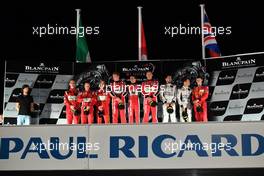 Podium Race 24-26.06.2016 Blancpain Endurance Series, Round 3, Paul Ricard, France