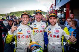 28.07.2016 to 31.07.2016, 2016 Blancpain GT Series Endurance Cup, Total 24 Hours of Spa, Spa Francorchamps, Spa (BEL). Alexander Sims (GBR), Maxime Martin (BEL), Phillipp Eng (AUT), No 99, Rowe Racing, BMW M6 GT3