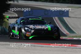 Jules Szymkowiak (NDL), Bernd Schneider (DEU), Mercedes-AMG GT3, HTP Motorsport 26-28.08.2016. Blancpain Sprint Series, Rd 4, Budapest, Hungary.