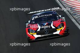 Christophe Bourret (FRA), Jean-Philippe Belloc (FRA), Mercedes-AMG GT3, AKKA ASP 26-28.08.2016. Blancpain Sprint Series, Rd 4, Budapest, Hungary.