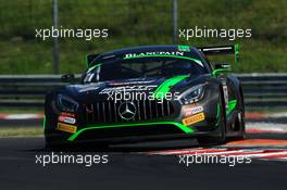 Jules Szymkowiak (NDL), Bernd Schneider (DEU), Mercedes-AMG GT3, HTP Motorsport 26-28.08.2016. Blancpain Sprint Series, Rd 4, Budapest, Hungary