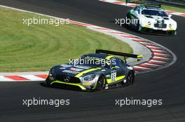 Clemens Schmid (AUT), Jazeman Jaafar (MAL), Mercedes-AMG GT3, HTP Motorsport 26-28.08.2016. Blancpain Sprint Series, Rd 4, Budapest, Hungary.