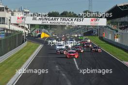 Start Race 1 26-28.08.2016. Blancpain Sprint Series, Rd 4, Budapest, Hungary.