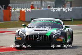 01.10.2016 -  Jules Szymkowiak -  Bernd Schneider Mercedes-AMG GT3, HTP Motorsport 01-02.10.2016 Blancpain Sprint Series, Round 5, Circuit de Cataluna, Barcelona, Spain