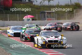 02.10.2016 - Race, Philipp Eng -  Alexander Sims BMW F13 M6 GT3, Rowe Racing 01-02.10.2016 Blancpain Sprint Series, Round 5, Circuit de Cataluna, Barcelona, Spain