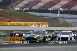 02.10.2016 - Race, Clemens Schmid -  Jazeman Jaafar MAL Mercedes-AMG GT3, HTP Motorsport 01-02.10.2016 Blancpain Sprint Series, Round 5, Circuit de Cataluna, Barcelona, Spain