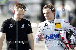 Lucas Auer (AUT) Mercedes-AMG Team Mücke, Mercedes-AMG C63 DTM. 05.05.2016, DTM Round 1, Hockenheimring, Germany, Friday.