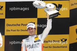Podium: third place Robert Wickens (CAN) Mercedes-AMG Team HWA, Mercedes-AMG C63 DTM. 04.06.2016, DTM Round 3, Lausitzring, Germany, Race 1, Saturday.