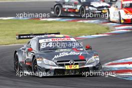 Maximilian Götz (GER) Mercedes-AMG Team HWA, Mercedes-AMG C63 DTM. 04.06.2016, DTM Round 3, Lausitzring, Germany, Race 1, Saturday.