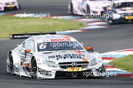 Robert Wickens (CAN) Mercedes-AMG Team HWA, Mercedes-AMG C63 DTM. 04.06.2016, DTM Round 3, Lausitzring, Germany, Race 1, Saturday.
