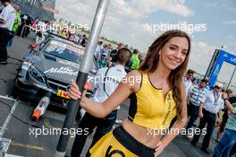 grid girl,  05.06.2016, DTM Round 3, Lausitzring, Germany, Sunday.