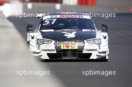 Nico Müller (SUI) Audi Sport Team Abt Sportsline, Audi RS 5 DTM. 05.06.2016, DTM Round 3, Lausitzring, Germany, Free Practice, Sunday.