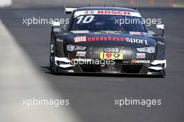 Timo Scheider (GER) Audi Sport Team Phoenix, Audi RS 5 DTM. 05.06.2016, DTM Round 3, Lausitzring, Germany, Free Practice, Sunday.