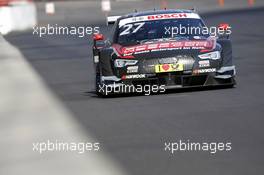 Adrien Tambay (FRA) Audi Sport Team Rosberg, Audi RS 5 DTM. 05.06.2016, DTM Round 3, Lausitzring, Germany, Free Practice, Sunday.