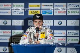press conference, Lucas Auer (AUT) Mercedes-AMG Team Mücke, Mercedes-AMG C63 DTM,  05.06.2016, DTM Round 3, Lausitzring, Germany, Sunday.