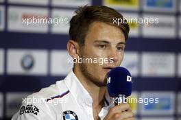Press Conference: Marco Wittmann (GER) BMW Team RMG, BMW M4 DTM. 24.06.2016, DTM Round 3, Norisring, Germany, Friday.