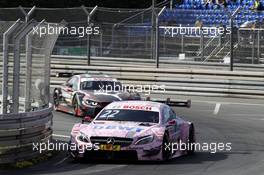 Lucas Auer (AUT) Mercedes-AMG Team Mücke, Mercedes-AMG C63 DTM. 26.06.2016, DTM Round 4, Norisring, Germany, Free Practice 3, Sunday.