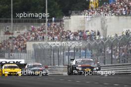 Timo Scheider (GER) Audi Sport Team Phoenix, Audi RS 5 DTM. 26.06.2016, DTM Round 4, Norisring, Germany, Race 2, Sunday.