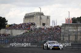 Maxime Martin (BEL) BMW Team RBM, BMW M4 DTM. 26.06.2016, DTM Round 4, Norisring, Germany, Race 2, Sunday.