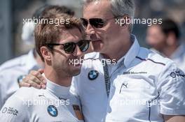 António Félix da Costa (POR) BMW Team Schnitzer, BMW M4 DTM, Jens Marquardt (GER) BMW Motorsport Director,  17.07.2016, DTM Round 5, Zandvoort, Netherland, Sunday.