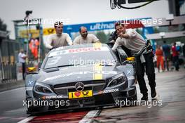 The car of Paul Di Resta (GBR) Mercedes-AMG Team HWA, Mercedes-AMG C63 DTM. 20.08.2016, DTM Round 6, Moscow Raceway, Russia, Saturday.