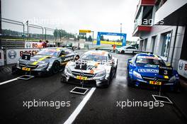 Parc Ferme with the winner cars. 20.08.2016, DTM Round 6, Moscow Raceway, Russia, Saturday.