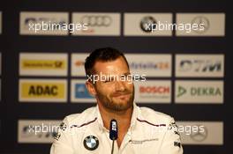 Press Conference, Martin Tomczyk (GER) BMW Team Schnitzer, BMW M4 DTM. 09.09.2016, DTM Round 7, Nürburgring, Germany, Friday.