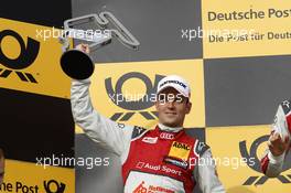 Podium: second place Jamie Green (GBR) Audi Sport Team Rosberg, Audi RS 5 DTM. 24.09.2016, DTM Round 8, Hungaroring, Hungary, Saturday, Race 1.