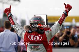 Race winner Edoardo Mortara (ITA) Audi Sport Team Abt Sportsline, Audi RS 5 DTM. 24.09.2016, DTM Round 8, Hungaroring, Hungary, Saturday, Race 1.