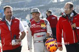 Timo Scheider (GER) Audi Sport Team Phoenix, Audi RS 5 DTM. 16.10.2016, DTM Round 9, Hockenheimring, Germany, Sunday, Qualifying 2.
