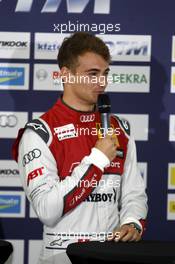 Press Conference, Nico Müller (SUI) Audi Sport Team Abt Sportsline, Audi RS 5 DTM. 08.04.2015, DTM Media Day, Hockenheimring, Germany.