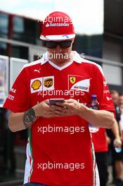 Kimi Raikkonen (FIN) Ferrari. 01.07.2016. Formula 1 World Championship, Rd 9, Austrian Grand Prix, Spielberg, Austria, Practice Day.