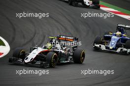 Sergio Perez (MEX) Sahara Force India F1 VJM09. 03.07.2016. Formula 1 World Championship, Rd 9, Austrian Grand Prix, Spielberg, Austria, Race Day.