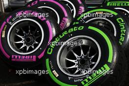 Pirelli tyres. 02.07.2016. Formula 1 World Championship, Rd 9, Austrian Grand Prix, Spielberg, Austria, Qualifying Day.