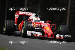 Sebastian Vettel (GER) Ferrari SF16-H. 02.07.2016. Formula 1 World Championship, Rd 9, Austrian Grand Prix, Spielberg, Austria, Qualifying Day.
