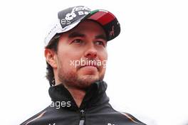 Sergio Perez (MEX), Sahara Force India  03.07.2016. Formula 1 World Championship, Rd 9, Austrian Grand Prix, Spielberg, Austria, Race Day.