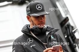 Lewis Hamilton (GBR) Mercedes AMG F1 on the drivers parade. 03.07.2016. Formula 1 World Championship, Rd 9, Austrian Grand Prix, Spielberg, Austria, Race Day.
